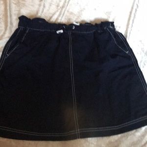Dark blue skirt
